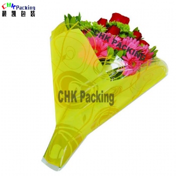 CHK packing custom single one supplier of flower wrapping floral bouquet sleeves