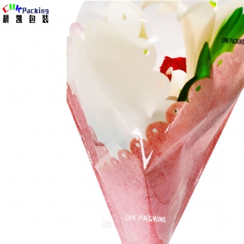 Hot Selling Custom Clear Flower Bouquet Sleeves Pot Flower Sleeves BOPP Gift floral Flower Sleeve