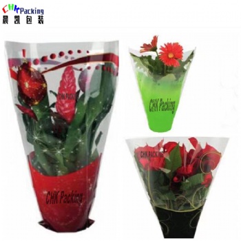 pe plastic sleeve fresh herbs packaging hydroponic airhole bottom sealed micro perforated micro punched flower plant sleeves